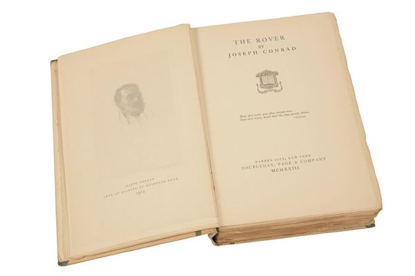 CONRAD, JOSEPH(1857-1924) 'THE ROVER'