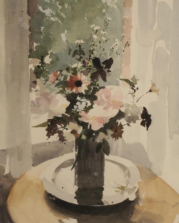 •JOHN YARDLEY (b.1933) 'SPRING BLOSSOM'