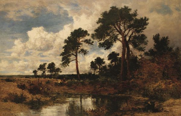 BENJAMIN WILLIAMS LEADER (1831-1923) 'SURREY PINES'