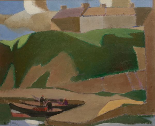 DAVID W. GUNN (fl.1924-1929) 'CAITHNESS HARBOUR'