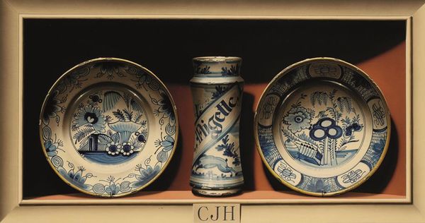 •CHRISTOPHER J HARRISON (1935-45) 'OLD ENGLISH DELFT'