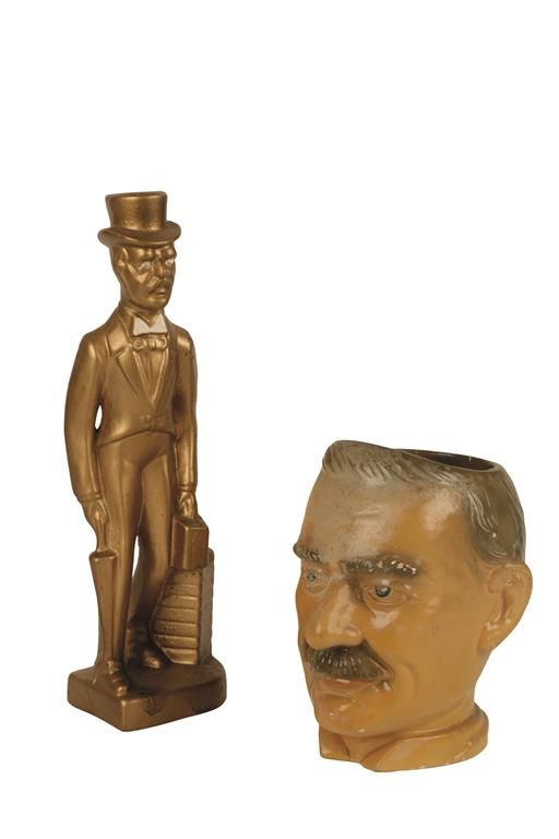 PLASTER FIGURE OF NEVILLE CHAMBERLAIN