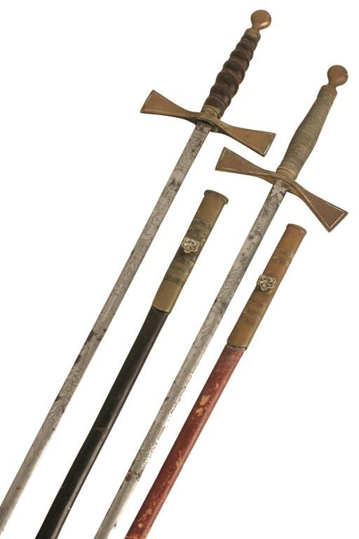 MASONIC DRESS SWORD BY E.THURKLE MAKER SOHO OF LONDON