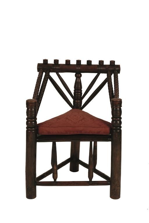 HARDWOOD TURNERS CHAIR