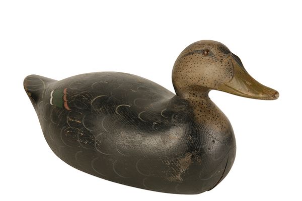 AN AMERICAN OVERSIZED DECOY DUCK