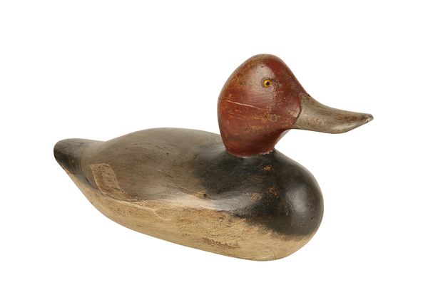 AN AMERICAN DECOY DUCK