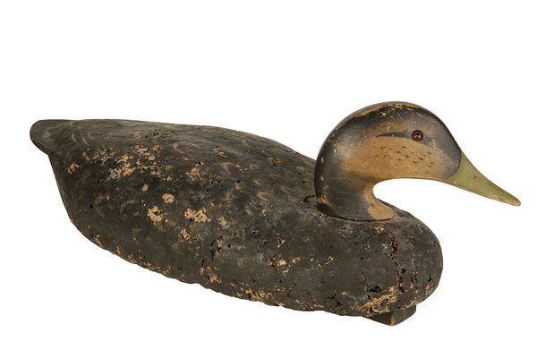 AN AMERICAN LIGHTWEIGHT DECOY DUCK