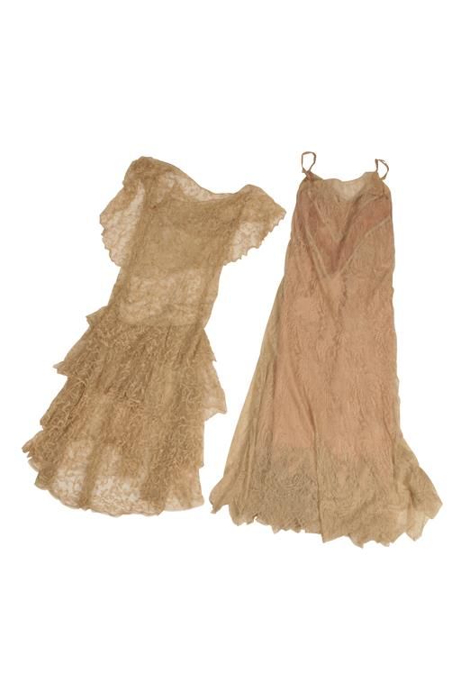 SILK "FLAPPERS" DRESS