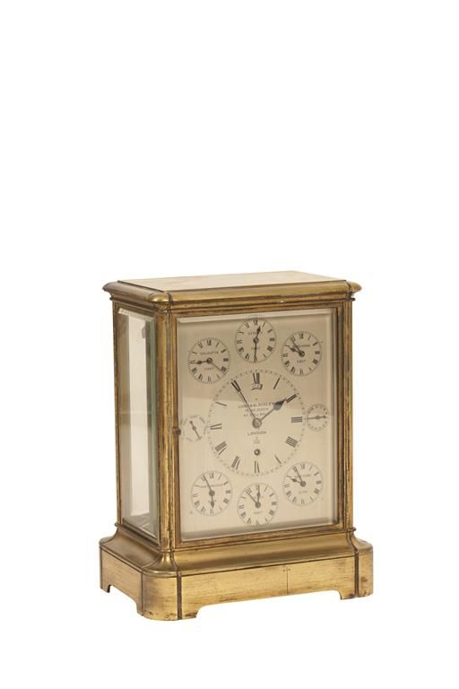 AN IMPORTANT EXHIBITION QUALITY CLOCK by Lund & Blockley