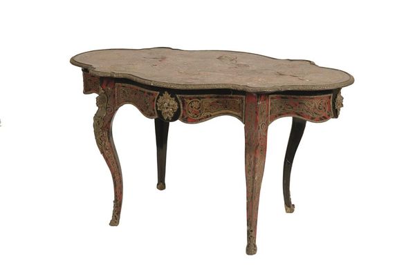 VICTORIAN "BOULEWORK" CENTRE TABLE