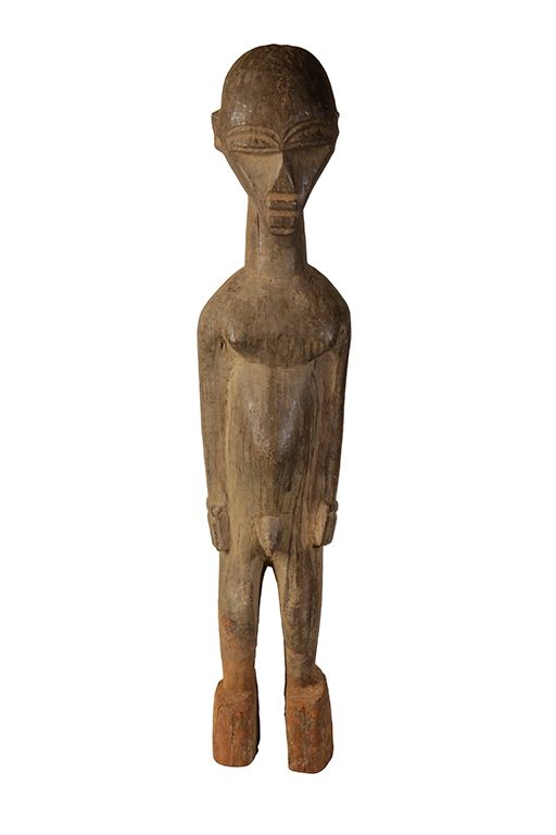 WOODEN STANDING LOBI MALE FIGURE