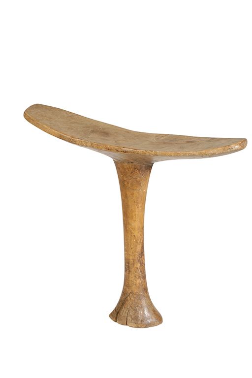 UNUSUALLY TALL HEADREST/STOOL Somali or Boya People of Sudan