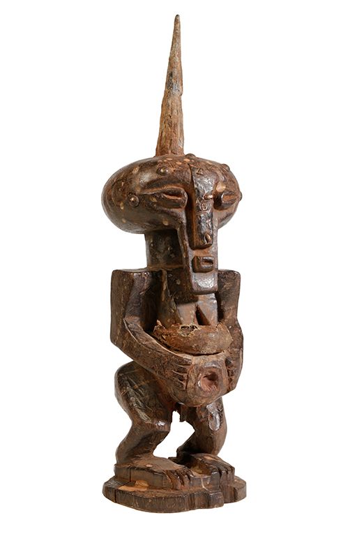 SMALL SONGYE WOODEN PRIMITIVE FIGURE