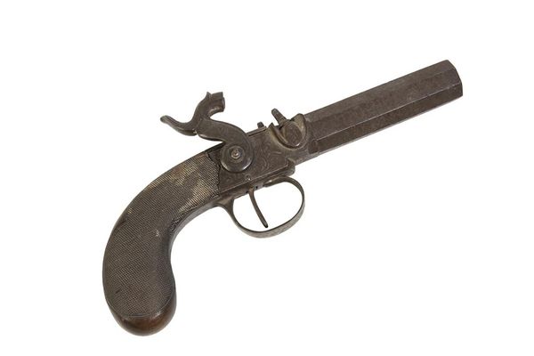 19TH CENTURY PERCUSSION PISTOL