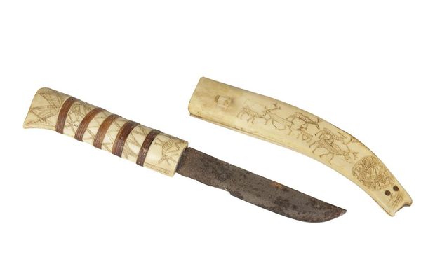 SAMI REINDEER ANTLER KNIFE