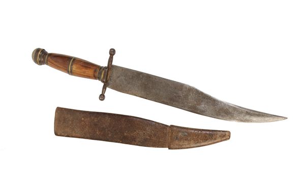 LATE 19TH CENTURY BOWIE KNIFE