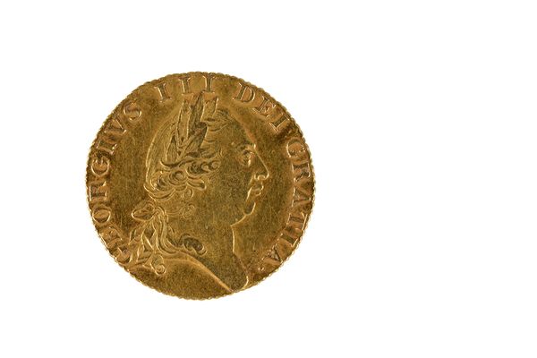 GEORGE III GOLD Guinea (c.8g)