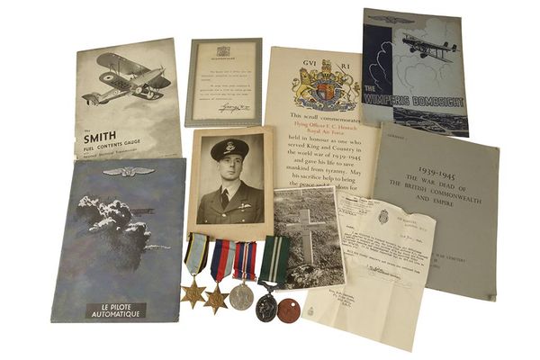 EMOTIVE SECOND WORLD WAR BOMBER COMMAND CASUALTY GROUP