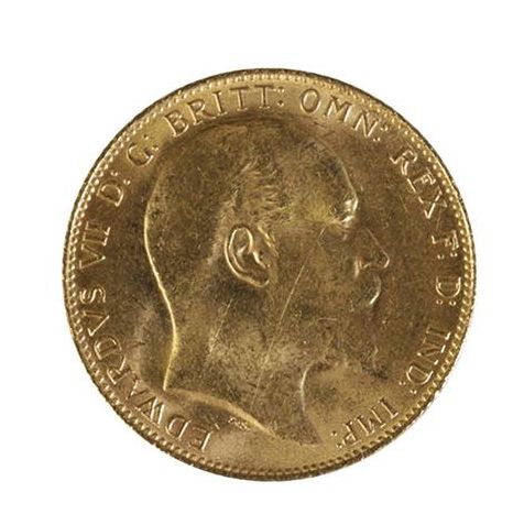 EDWARD VII 1904 GOLD SOVEREIGN