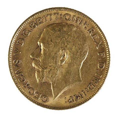 GEORGE V 1911 GOLD SOVEREIGN
