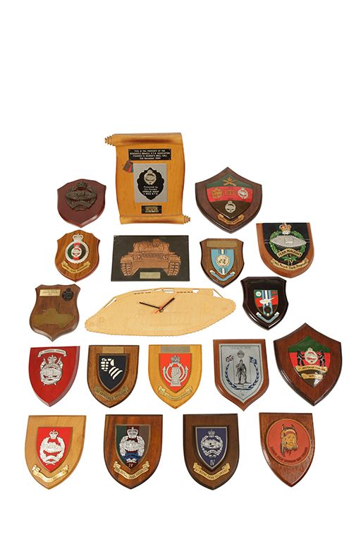 A COLLECTION OF PLAQUES AND AWARDS TO THE ROYAL TANK REGIMENT