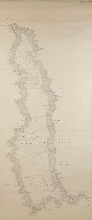 SCROLL MAP OF LUNDY