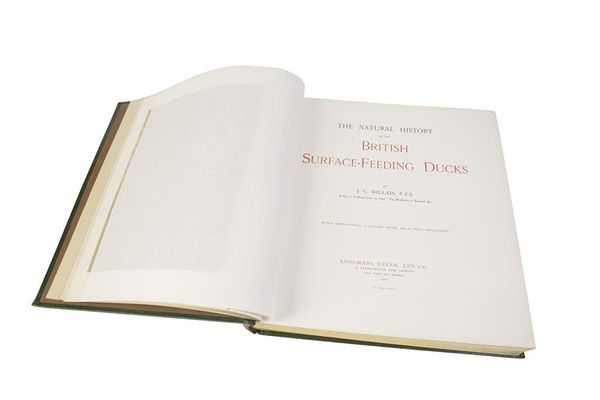 MILLAIS J.G. 'THE NATURAL HISTORY OF THE BRITISH SURFACE-FEEDEING DUCKS'