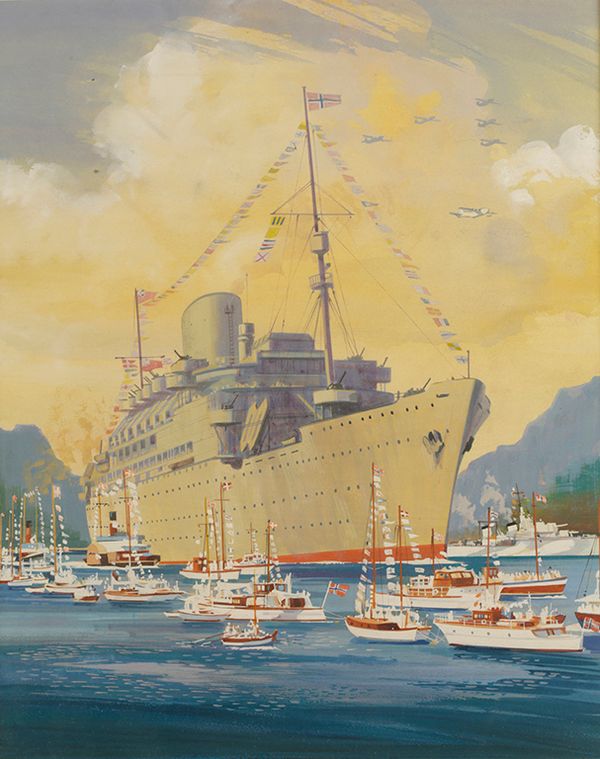 ENGLISH SCHOOL, 20TH CENTURY a study of a liner