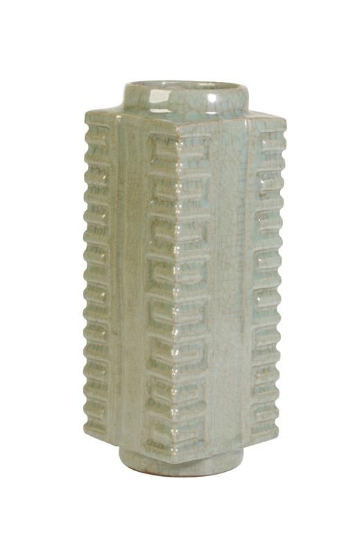 CELADON-GLAZE CONG VASE