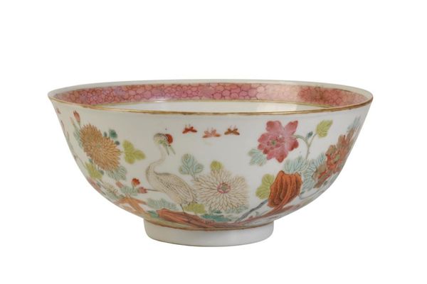 FAMILLE-ROSE BOWL, GUANGXU PERIOD