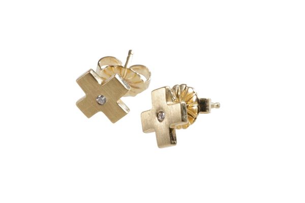 YELLOW GOLD EARRINGS