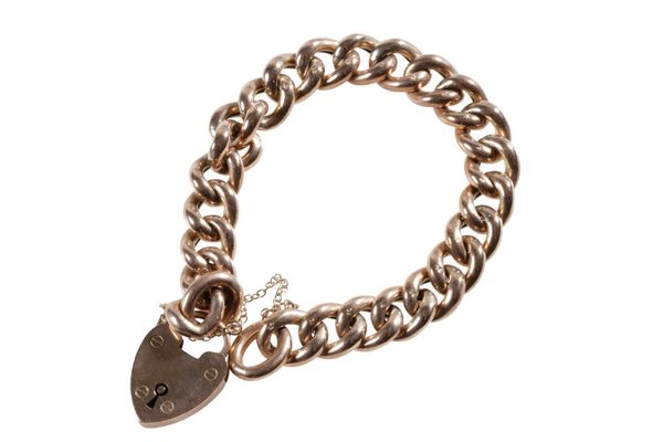 9CT GOLD CHAIN LINK BRACELET