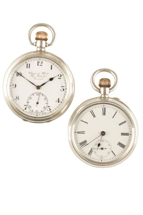 CLEMENT WHITE OF YEOVIL SILVER CASED OPEN FACE GENTLEMAN'S POCKET WATCH