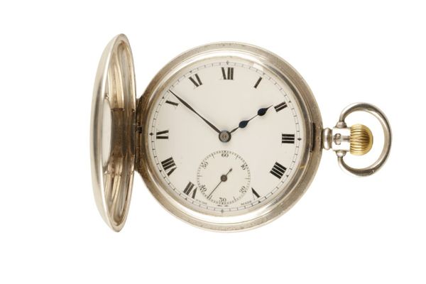 JOHN JAMES OF COVENTRY SILVER PAIR CASED GENTLEMAN'S POCKET WATCH