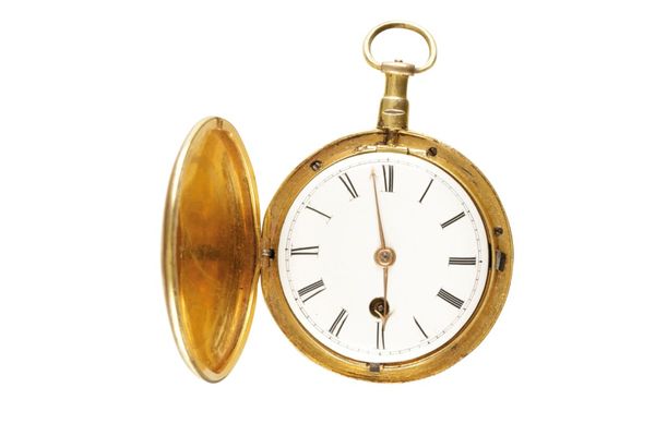 RUNDELL & BRIDGE OF LONDON GOLD PLATED GENTLEMAN'S POCKET WATCH