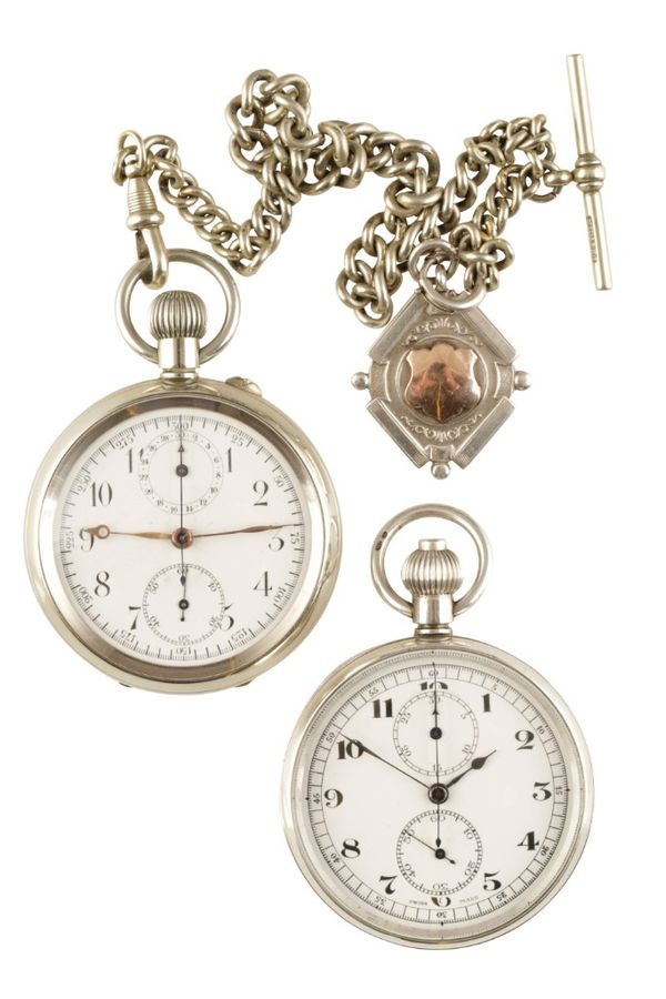 UNIVERSAL SILVER OPEN FACE GENTLEMAN'S POCKET WATCH