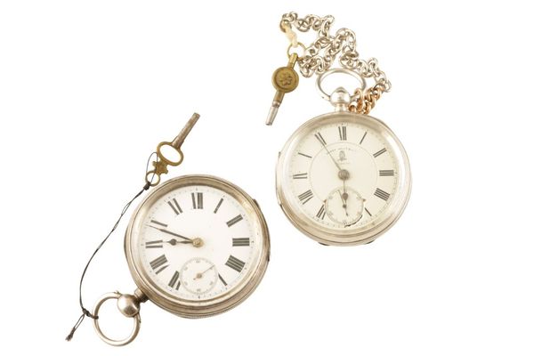 HIRST BROS & CO SILVER OPEN FACE GENTLEMAN'S POCKET WATCH