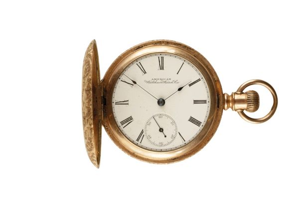 WALTHAM 14CT GOLD GENTLEMAN'S POCKET WATCH