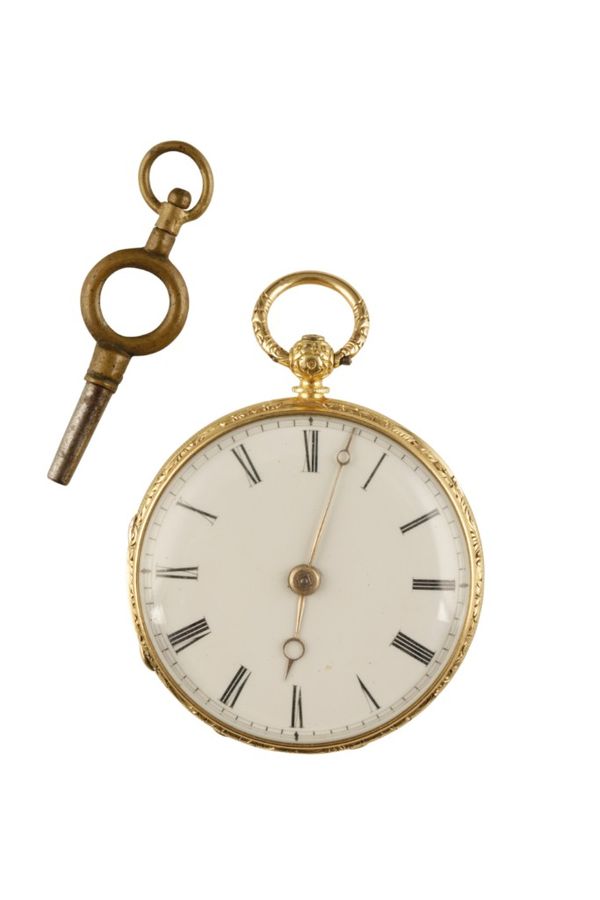 18CT GOLD GENTLEMAN'S POCKET WATCH