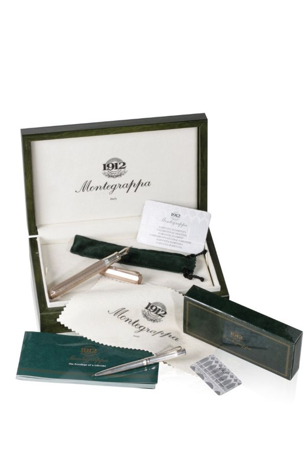 MONTEGRAPPA: A SILVER FOUNTAIN PEN