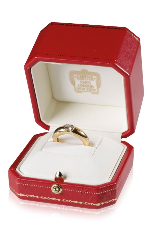 CARTIER SOLITAIRE RING