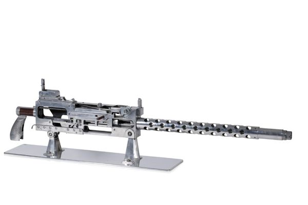 OVERSIZED ENGINEERING DEMONSTRATION BROWNING 30 CALIBRE MACHINE GUN