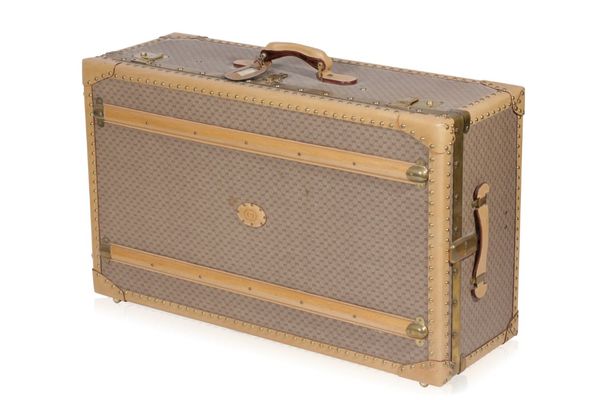 GUCCI VINTAGE GG CANVAS WARDROBE TRUNK