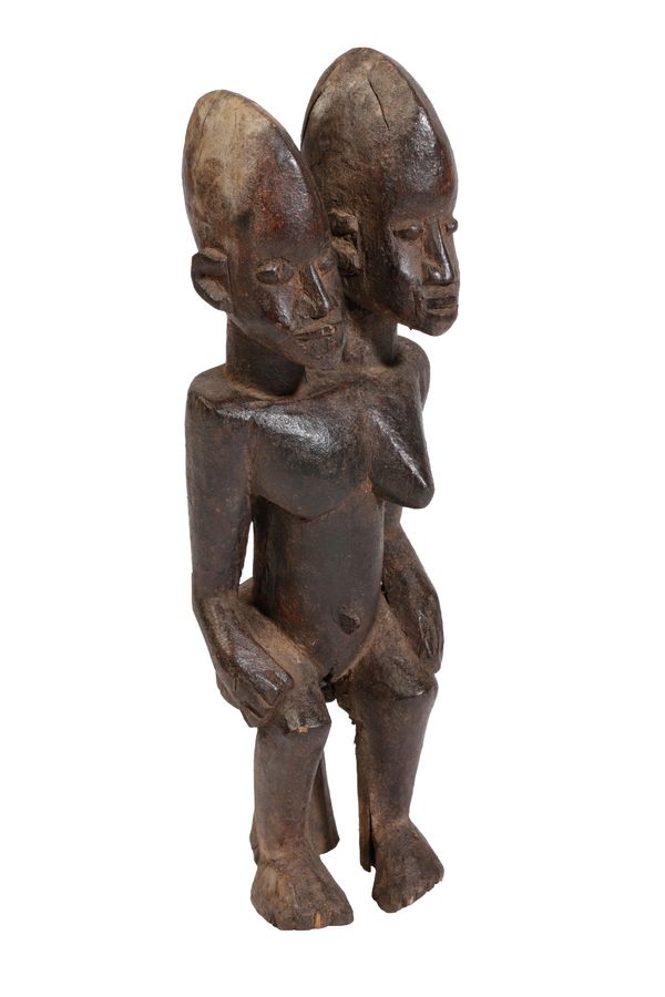 JANUS HEAD DOGON FIGURE