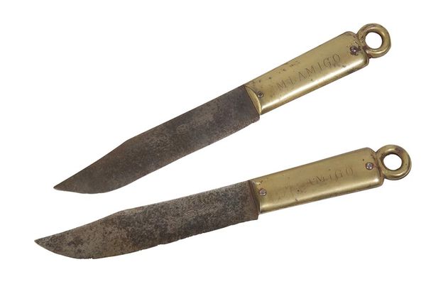 TWO GERMAN TRADE KNIVES