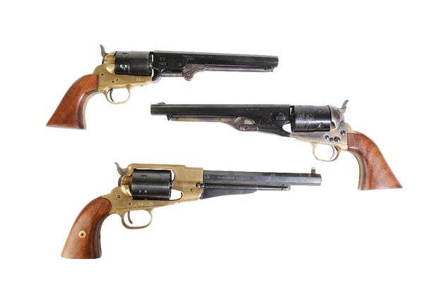 THREE REPLICA COLTS