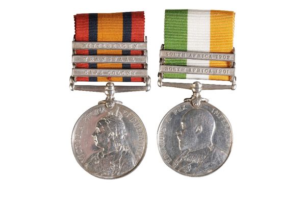 CAMPAIGN PAIR to 1410 Pte. S. Thomason