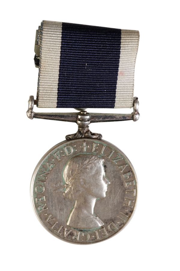 NAVAL LONG SERVICE AND GOOD CONDUCT MEDAL to ACPORS A.G. Eastwood