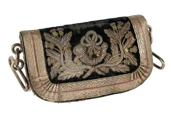 VICTORIAN RIFLE VOLUNTEER MILITIA CARTOUCHE POUCH