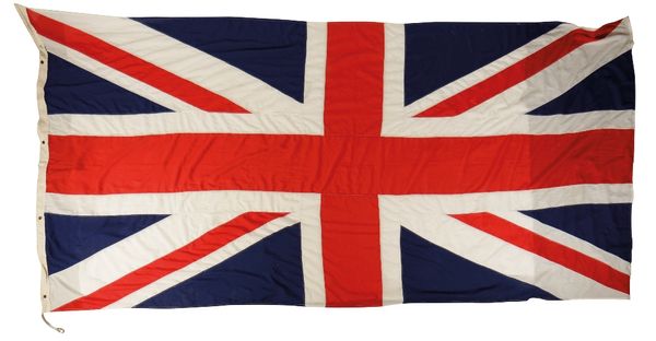 LARGE ROYAL NAVY UNION JACK ENSIGN